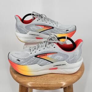 Brooks Gray and Orange Athletic Shoes